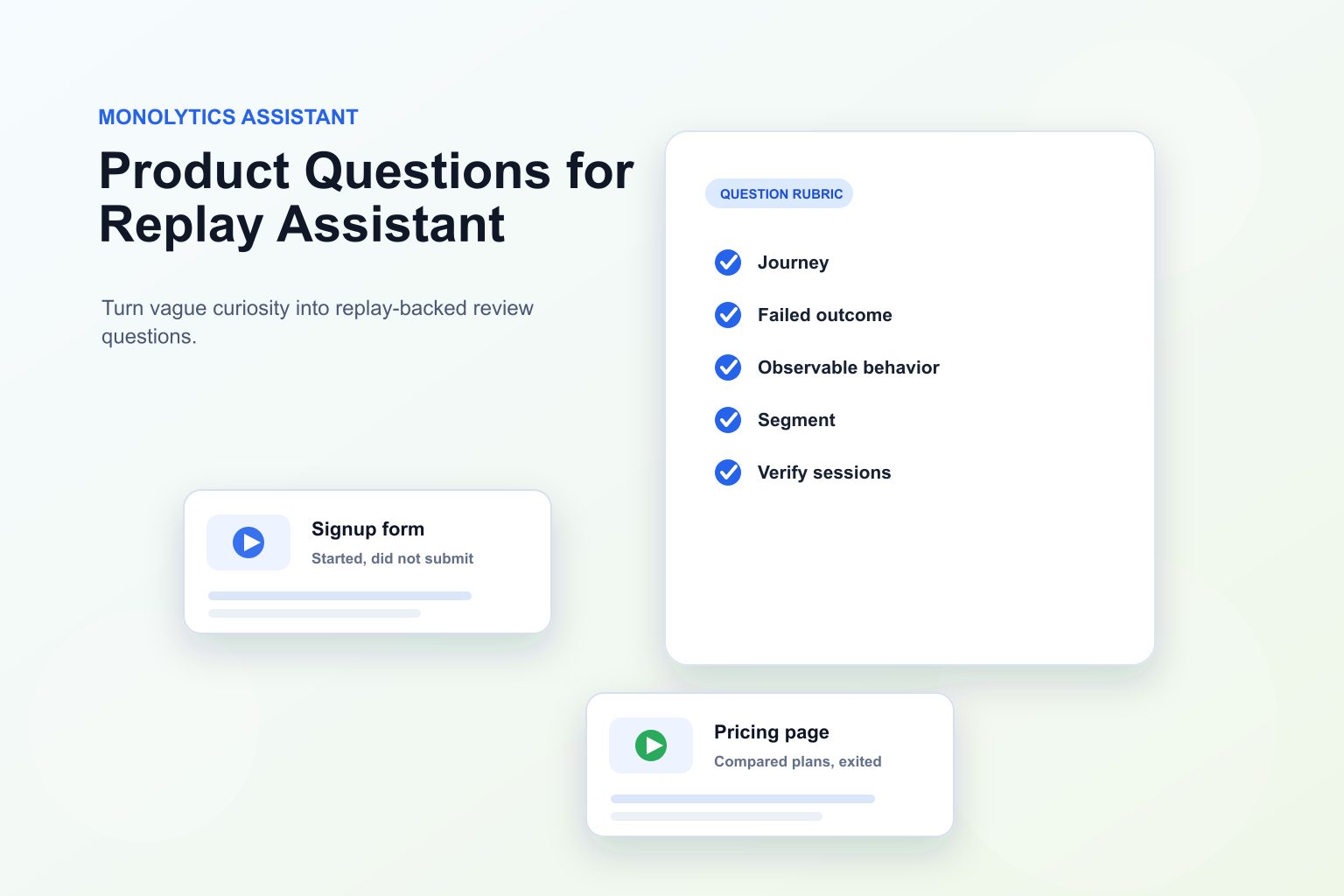 Product Questions to Ask Your Session Replay Assistant